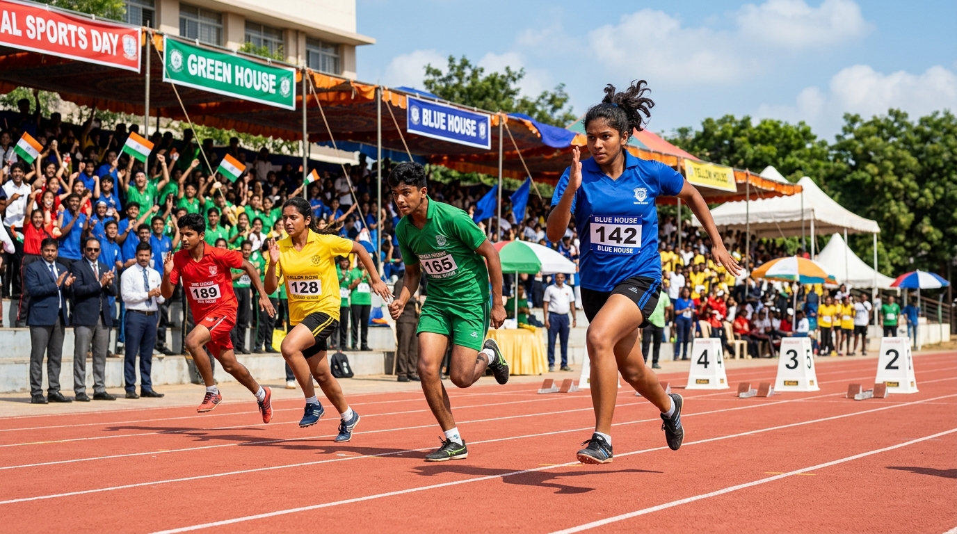 Annual Sports Day Sprint Race